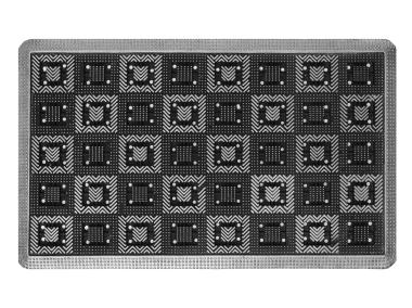 Zdjęcie: Wycieraczka vigo 45x75 cm gumowa kolor srebrny INDAVO