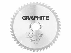 Tarcza do pilarki, widiowa, 216 x 30 mm, 48 zębów GRAPHITE