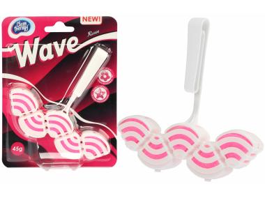 Zdjęcie: Kostka toaletowa Wave 45 g roses CLEAN THERAPY