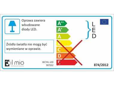 Zdjęcie: Lampa wisząca Bicykl czarna IL MIO