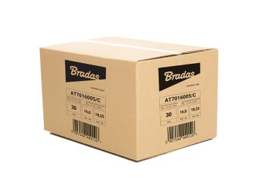 Zdjęcie: Agrotkanina PP czarna UV, 70 g, 0,6 x 10 m - carton BRADAS