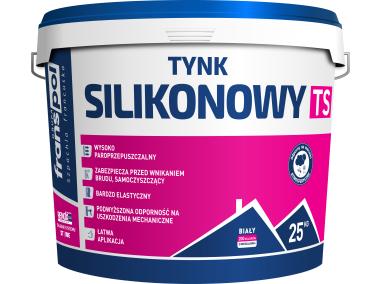 Zdjęcie: Tynk silikonowy TS 25 kg FRANSPOL