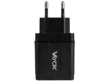 Zdjęcie: Ładowarka sieciowa USB Quick Charge 3.0 + PD 32W premium line VA0006 VAYOX