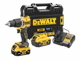 Wiertarko-wkrętarka 18V XR, 2 x 5 AH DEWALT