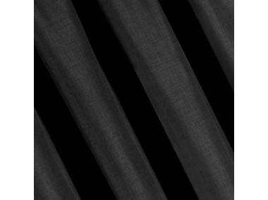 Zdjęcie: Zasłona Amelia 140x270 cm czarna na taśmie EUROFIRANY
