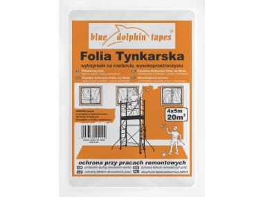 Zdjęcie: Folia tynkarska 4 x 5 m BLUEDOLPHIN