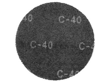 Zdjęcie: Siatka ścierna na rzep, 225 mm, K40, do szlifierki 59G260, 10 sztuk GRAPHITE