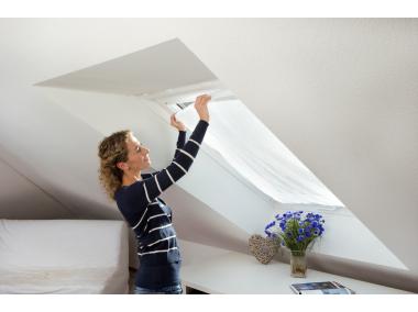 Zdjęcie: Moskitiera do okien dachowych Comfort 1,2x1,4 m, biała TESA