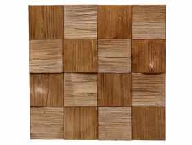 Panele ścienne z naturalnego drewna Wood Collection Quadro 3 STEGU