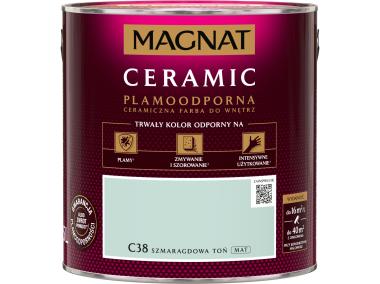 Zdjęcie: Farba ceramiczna 2,5 L szmaragdowa toń MAGNAT CERAMIC
