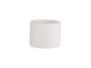 Zdjęcie: Świecznik ceramiczny 6,5x6,5x5,5cm popielaty ALTOMDESIGN