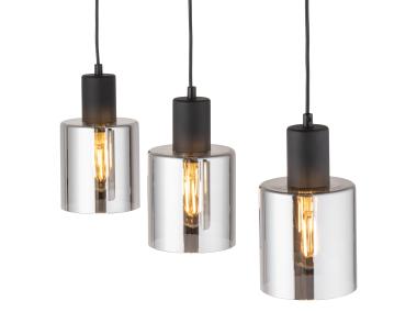 Zdjęcie: Lampa wisząca Sierra 3 x E27 grafit listwa 6654 TK LIGHTING