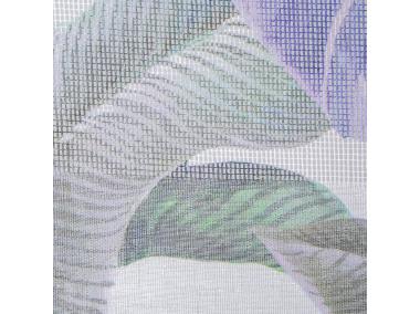 Zdjęcie: Zasłona Azalia 140x250 cm naturalna z wzorem na przelotkach EUROFIRANY