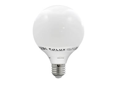 Zdjęcie: Żarówka LED G95 E27 12 W 1055 lm pc+aluminium POLUX