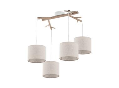 Zdjęcie: Lampa wisząca Albero linen 4 x E27 6557 TK LIGHTING