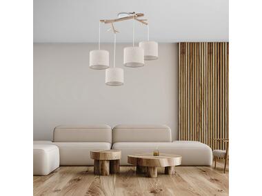 Zdjęcie: Lampa wisząca Albero linen 4 x E27 6557 TK LIGHTING