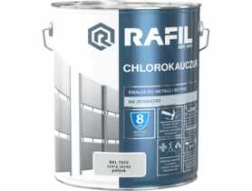 Emalia chlorokauczukowa szary jasny RAL7035 10 L RAFIL
