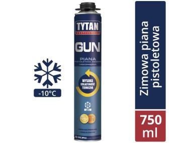 Zdjęcie: Piana pistoletowa zimowa Gun 750 ml TYTAN PROFESSIONAL