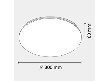 Zdjęcie: Plafon Led Adar 13 W, 900 lm, 4000K, 30 cm SANICO