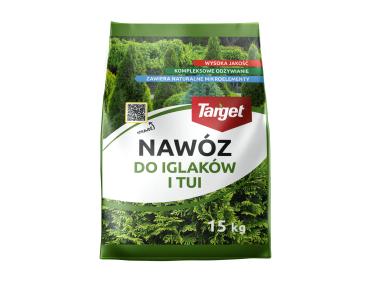 Zdjęcie: Nawóz do iglaków i tui granulowany 15 kg TARGET