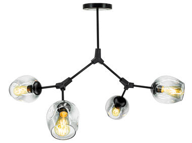 Zdjęcie: Lampa sufitowa Boston 1962/4 black - BL ELEM