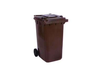 Zdjęcie: Pojemnik na odpady, śmieci brązowy 240 L RIM KOWALCZYK