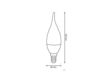 Zdjęcie: Żarówka LED  F40 E14 6 W 640 lm pc+aluminium POLUX