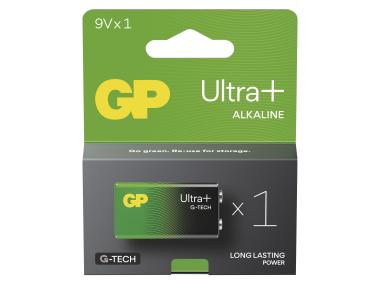 Zdjęcie: Bateria alkaliczna GP ULTRA PLUS 9V (6LR61) 1PP EMOS