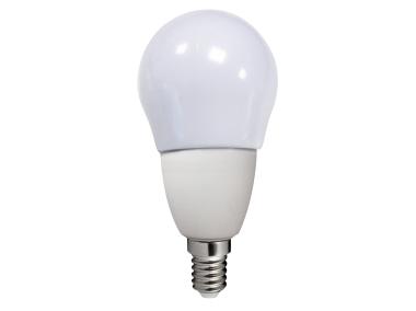 Zdjęcie: Żarówka Smart LED G55 RGB + 3000K E14 330 lm, 4,5 W, sterowana pilotem POLUX