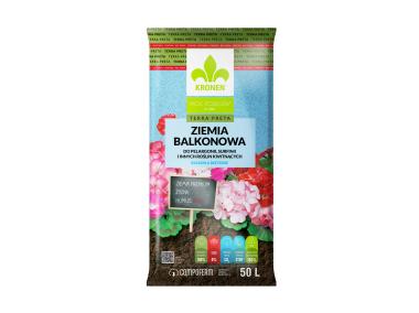 Zdjęcie: Ziemia balkonowaTerra Preta do pelargonii surfinii 50L KRONEN