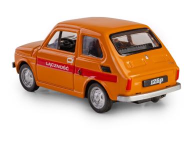 Zdjęcie: Model metalowy Fiat 126P Łączność DAFFI