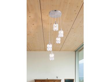 Zdjęcie: Lampa wisząca Wolli 15760-5 GLOBO LIGHTING