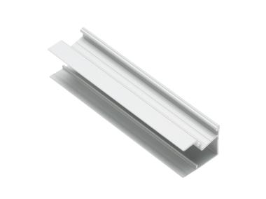 Zdjęcie: Profil LED Glax srebrny cokołowy wąski jednostronny 300 cm GTV