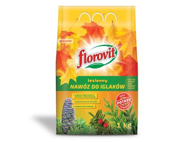 Zdjęcie: Nawóz jesienny do iglaków worek 1 kg FLOROVIT