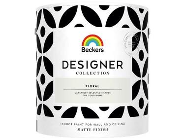 Zdjęcie: Farba ceramiczna do ścian i sufitów Beckers Designer Collection Floral 2,5 L BECKERS