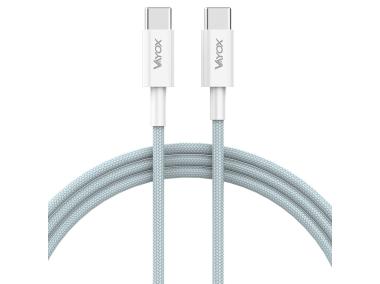 Zdjęcie: Kabel USB-C - USB-C 65W 3A 1 m premium line VA0105 VAYOX