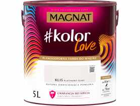 Farba plamoodporna kolorLove KL15 platynowy szary 5 L MAGNAT