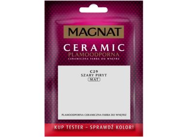 Zdjęcie: Tester farba ceramiczna szary piryt 30 ml MAGNAT CERAMIC