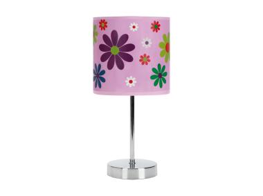 Zdjęcie: Lampka stołowa Nuka E14 Pink kolor różowy/chrom max 25 W STRUHM