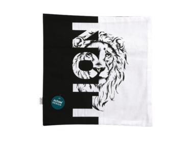 Zdjęcie: Poszewka dekoracyjna 40x40 cm Dzikie Zwierzęta dekoracja Lion ALTOMDESIGN