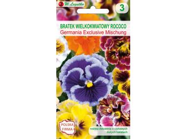 Zdjęcie: Bratek wielkokwiatowy Rococo nasiona tradycyjne 0.4 g W. LEGUTKO