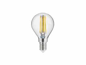 Żarówka LED, Filament, G45, 3000K, E14, 4,0W, 420lm, 44mA GTV