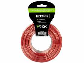 Kabel głośnikowy CCA 2x2,50mm 20m (LB0009-20) VA0227-20 Vayox