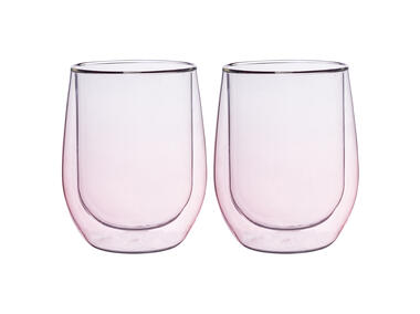 Zdjęcie: Komplet 2 szklanek Andrea Color Pink 300ml ALTOMDESIGN