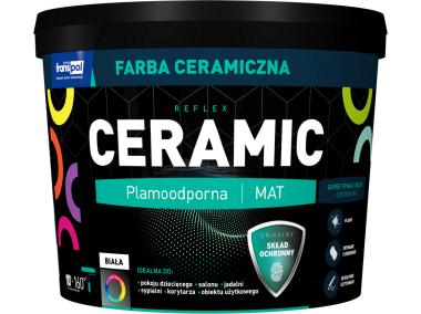 Zdjęcie: Farba Ceramiczna Reflex Ceramic 10 L FRANSPOL