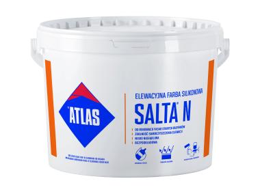 Zdjęcie: Baza elewacyjnej farby silikonowej Salta N biała 10 L ATLAS