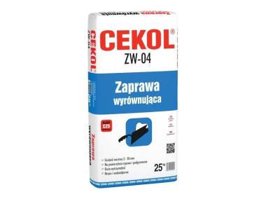 Zdjęcie: Zaprawa wyrównująca ZW-04 - 25 kg CEKOL