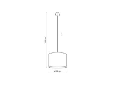 Zdjęcie: Lampa wisząca Liberia 1 x E27 4730 TK LIGHTING