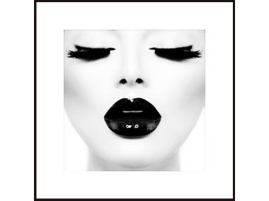 Zdjęcie: Obraz Artbox 50x50 cm Black Lips STYLER