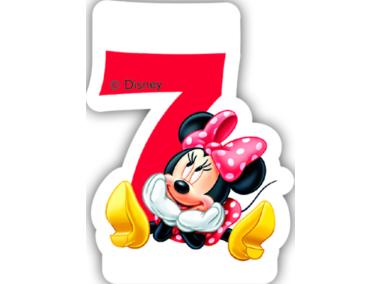 Zdjęcie: Świeczka urodzinowa Minnie Cafe 7 DISNEY